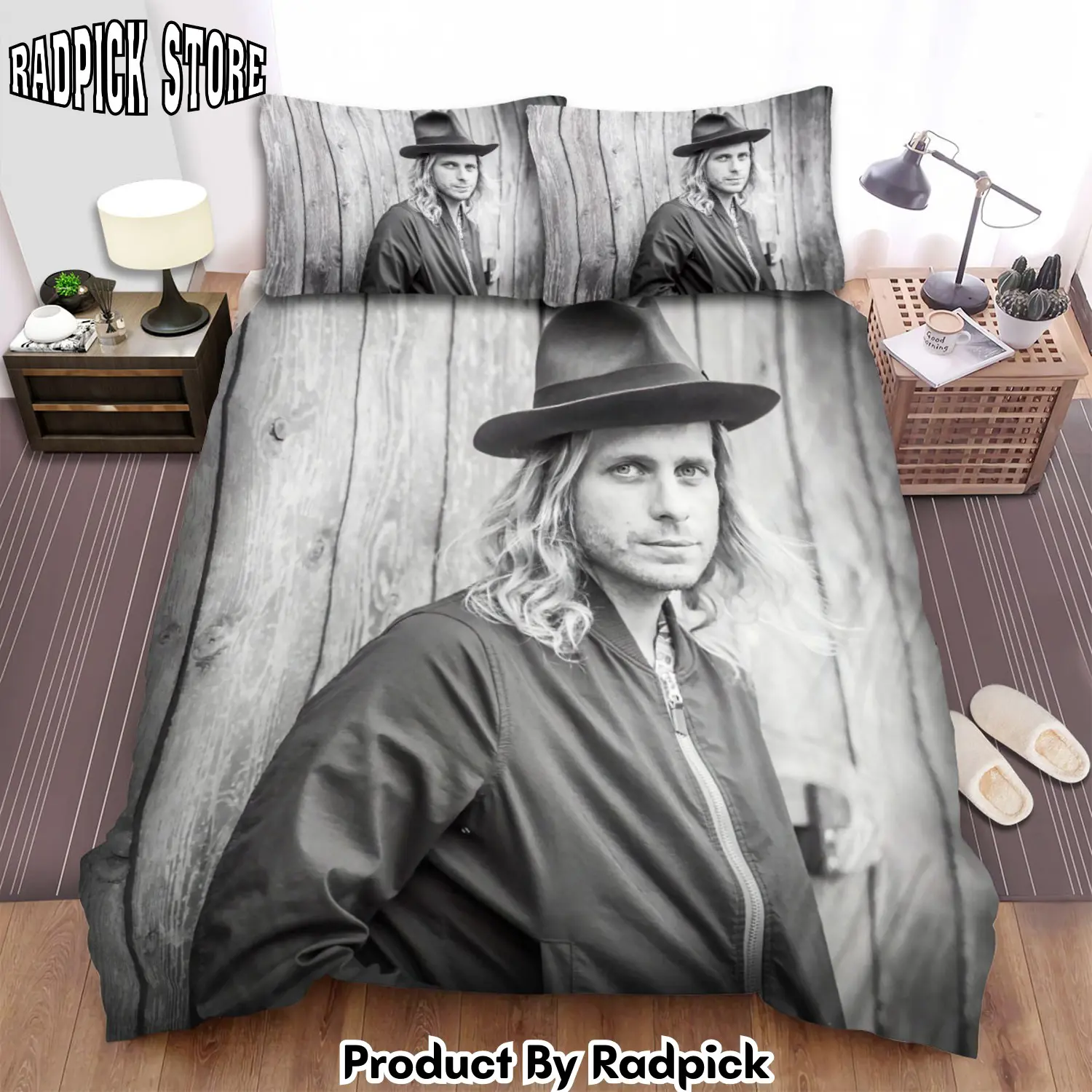 Radpick awolnation the man with the hat is posting bed sheets spread comforter duvet cover bedding sets rp3278539